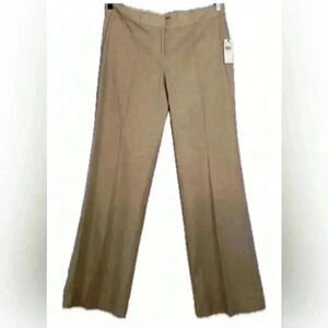Tahari Women's Almond Color Wide Leg Pants (221)